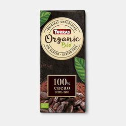 Chocolate Torras 100% Cacao Bio 100g