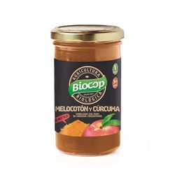 Compota de melocotón y cúrcuma Biocop 280G