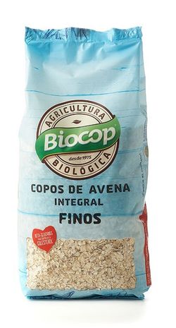 Copos de avena integral finos Biocop 500G