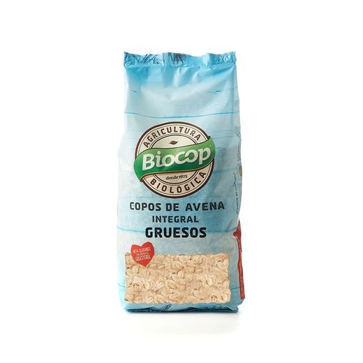 Copos de avena integral gruesos Biocop 500G