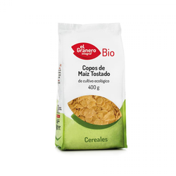 Copos de Maíz tostados de cultivo ecológico El Granero 400G