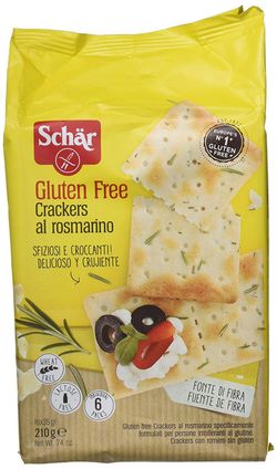 Crackers al rosmarino Schär 210G sin gluten