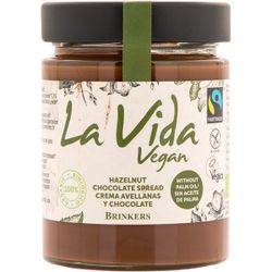 Crema de avellanas y chocolate La Vida 270G sin gluten, sin palma
