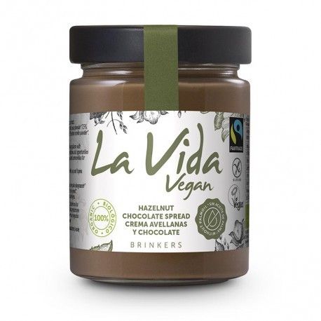 Crema de chocolate negro La Vida 270G sin gluten