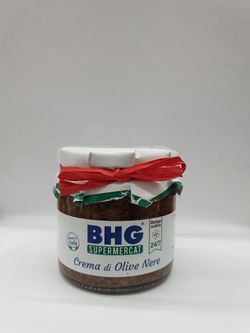 CREMA DI OLIVE NERE BHG 210G