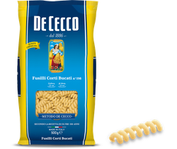 De cecco fusilli corti bucati n°198 500 gr
