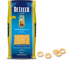 De cecco pasta di semola anelli siciliani n°179 500g