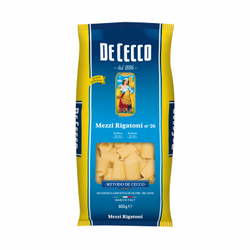 De cecco pasta di semola mezzi rigatoni n°26 500 gr