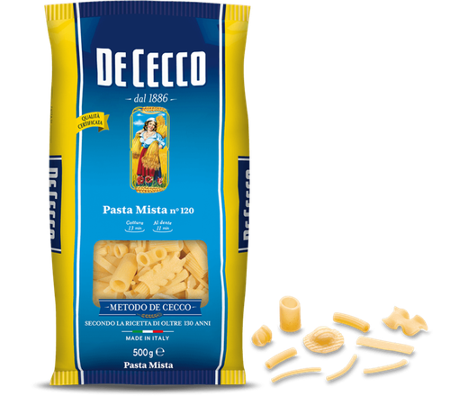 De cecco pasta di semola pasta mista n°120 500 gr