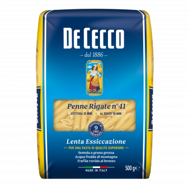 De cecco pasta di semola penne rigate n°41 500 gr