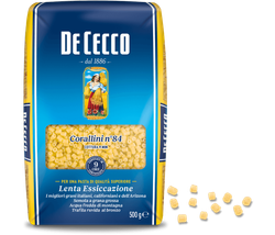 De cecco pastina corallini n°84 500 gr