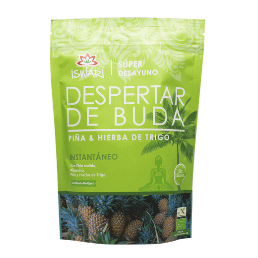 Despertar de buda Piña & Hierba de trigo Iswari 360G sin gluten