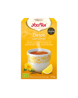 Detox con Limón Yogi Tea 30G