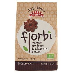 Di Leo fiorbì integrali con gocce di cioccolato e cacao 280 g