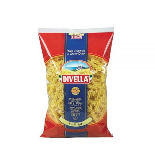 Divella pasta di semola fusilli n.40 500 gr