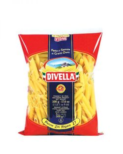 Divella pasta di semola penne ziti rigate n.27 500 gr
