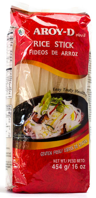 Fideos de arroz Aroy-D 454G Sin gluten