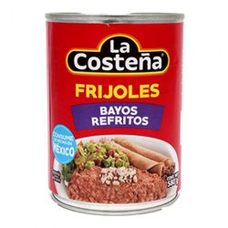 Frijoles bayos refritos La Costeña 580G
