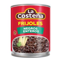 Frijoles negros enteros La Costeña 560G