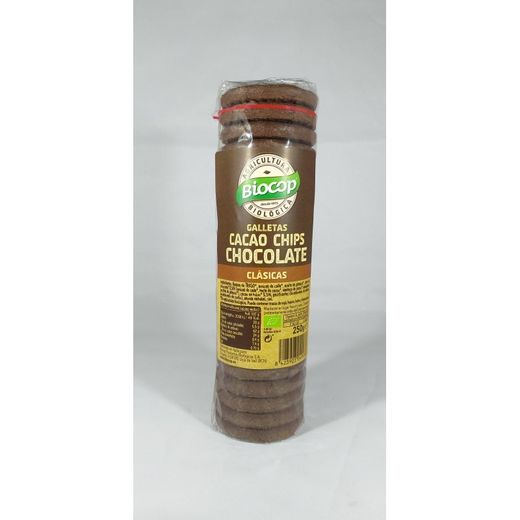 Galleta cacao con chips de chocolate Biocop 250G