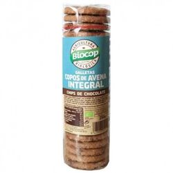 Galleta de copos de avena integral con chips de chocolate Biocop 250G