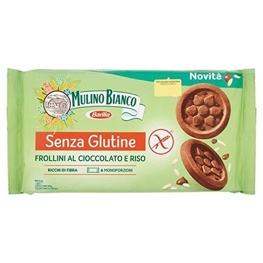 GALLETA MULINO BIANCO CHOCOLATE Y ARROZ SIN GLUTENx6