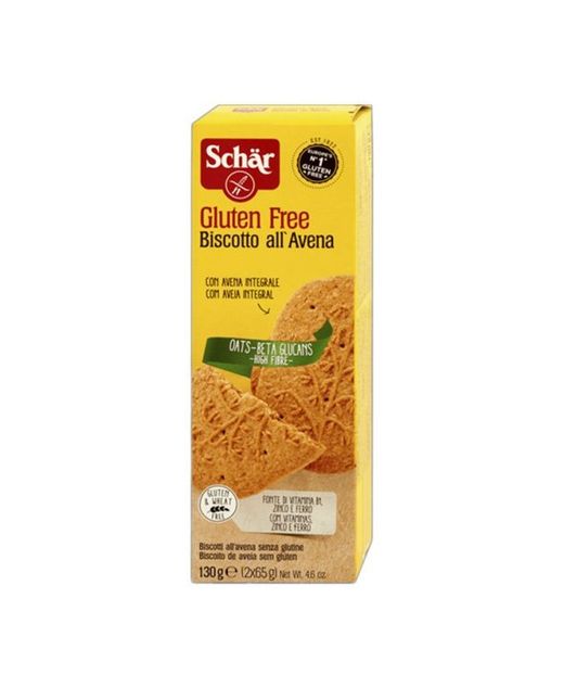 Galletas de fibra con avena digestive Schär 130G Sin gluten