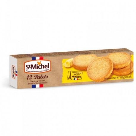 Galletas de mantequilla paletx12 StMichel 150G