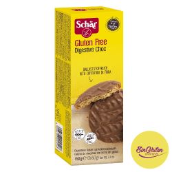 Galletas disgestive choc Schar 150G sin gluten