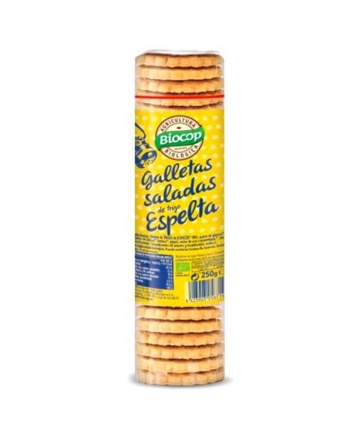Galletas Saladas de Trigo y Espelta Biocop 250G