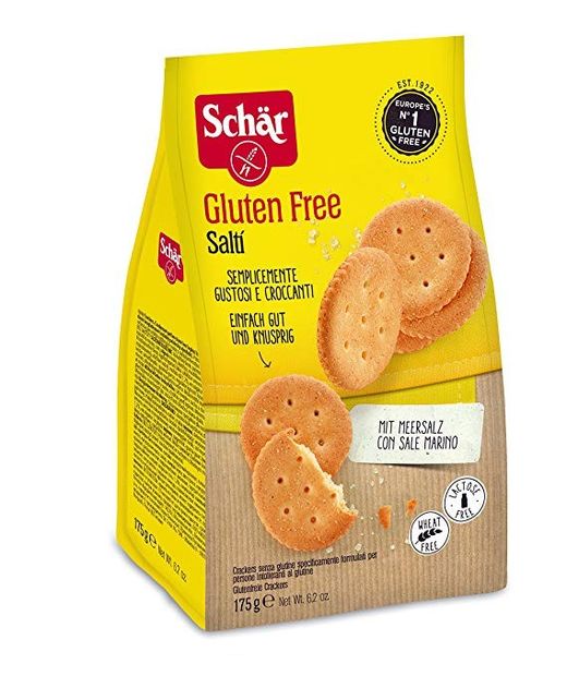 Galletas saltí Schär 175G Sin gluten