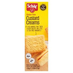 Galletas vainilla custard Schär 125G sin gluten