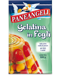 Gelatina in fogli Paneangeli 500G