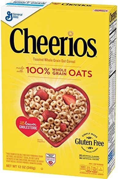 GENERAL MILLS CHERIOS GLUTEN FREE 340 GR