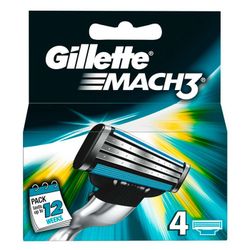 GILLETTE MACH3 RECAMBIO 4 U