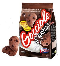 Gocciole Extra Dark «Pavesi» 500gr