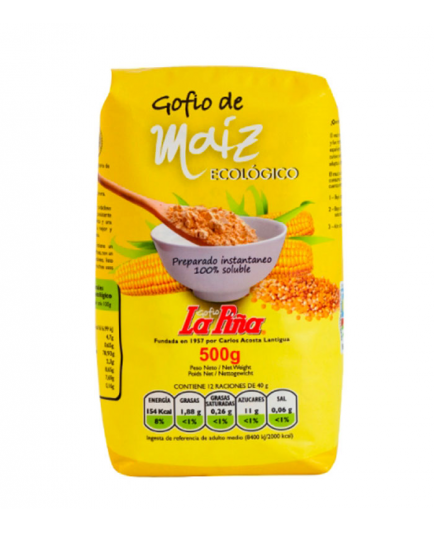 Gofio de Maíz Eco La Piña 500G