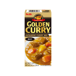 Golden Curry Japones Mix Hot 92g . S&B