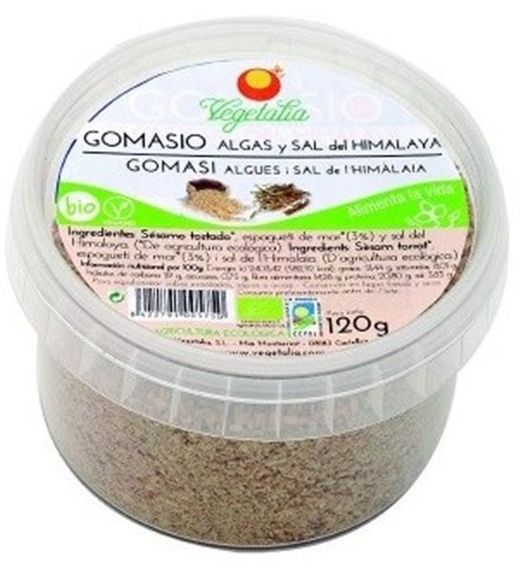 Gomasio algas y sal del himalaya Vegetalia 120G
