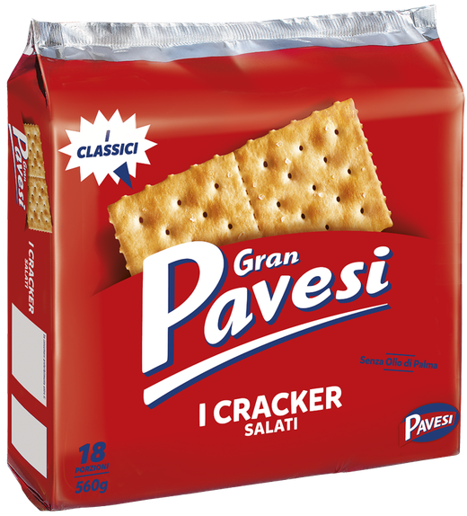 Gran Pavesi Cracker salados 560 G
