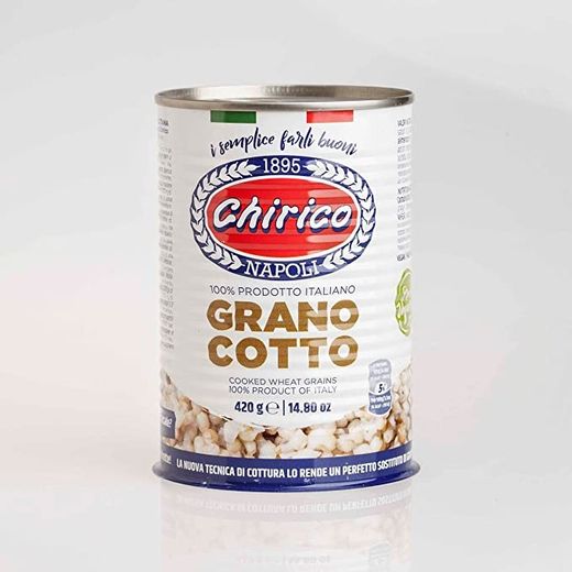 Grano cotto lata- Gr. 420 CHIRICO