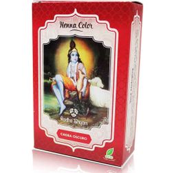 HENNA RADHE CAOBA OSCURO POLVO 100G