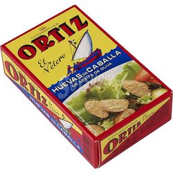 Huevas de caballa en aceite de oliva ORTIZ 110G