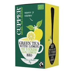 Infusion Suave y cítrico te verde 20x35G Cupper