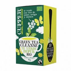 Infusion Te verde Depur 20x40G Cupper