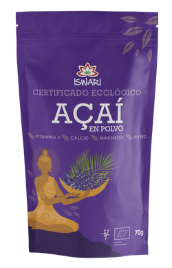 Iswari  Acai (açai) en polvo Iswari 70g.BIO