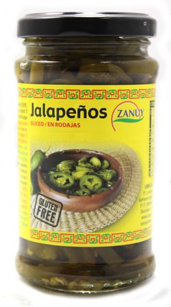 Jalapeños en rodajas Zanuy 225G