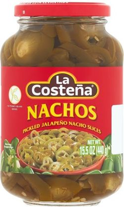 Jalapeños nachos La costeña 440G