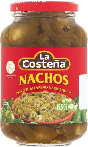 Jalapeños nachos La costeña 440G