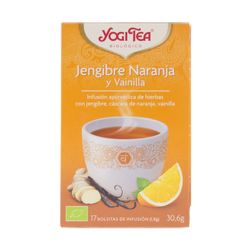Jengibre Naranja y vainilla Yogi Tea 30G